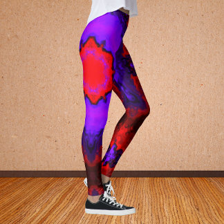Psychedelische Hippie-Leggings Leggings