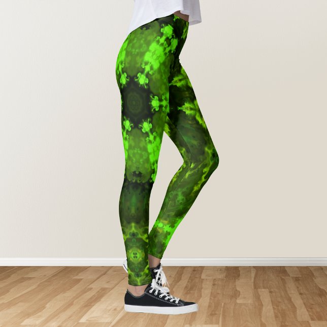 Psychedelische Hippie-Leggings Leggings (Von Creator hochgeladen)