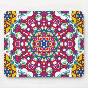 Psychedelische Kaleidoskop-Grafik: Mousepad