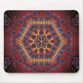 Psychedelische Krawatten-Grafik: Mousepad