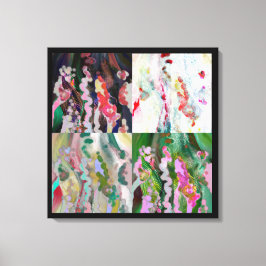 Psychedelische Kunst Leinwand drucken. 4 Ursprüngl