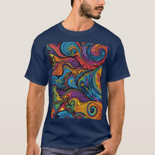 Psychedelische Kunststile T-Shirt