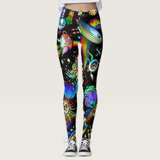 Psychedelische Leggings
