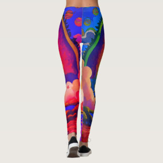 Psychedelische Leggings: Hippie Vibes & Regga Leggings