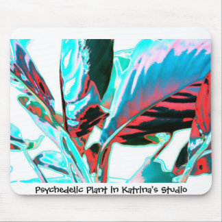 Psychedelische Pflanze Mousepad