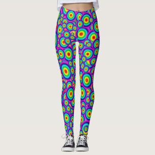 Psychedelische Psycho-Leggings Leggings