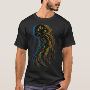 Psychedelische Qualle T-Shirt