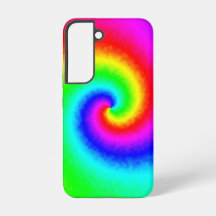Psychedelische Regenbogen-Spirale der Transformati
