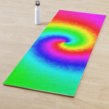 Psychedelische Regenbogen-Spirale der Transformati