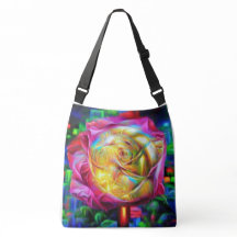 Psychedelische RegenbogenRose