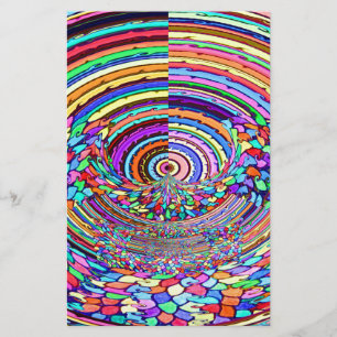 Psychedelische Reise Briefpapier