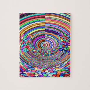 Psychedelische Reise Puzzle