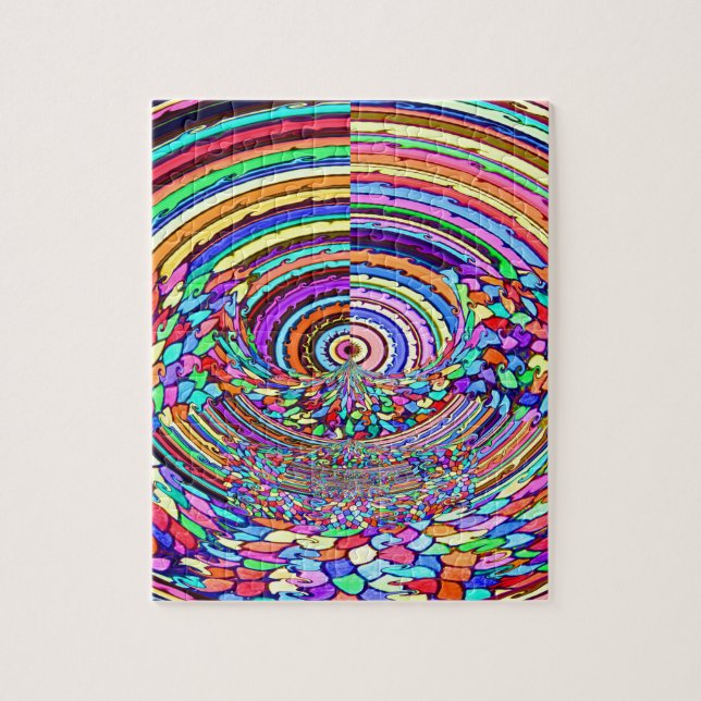 Psychedelische Reise Puzzle (Vertikal)