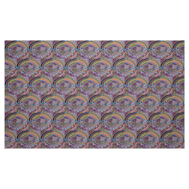 Psychedelische Reise Stoff (Fat Quarter (45,7 x 55,9 cm))