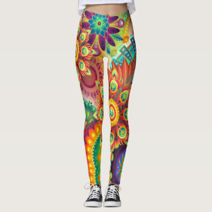 psychedelische saure leggings