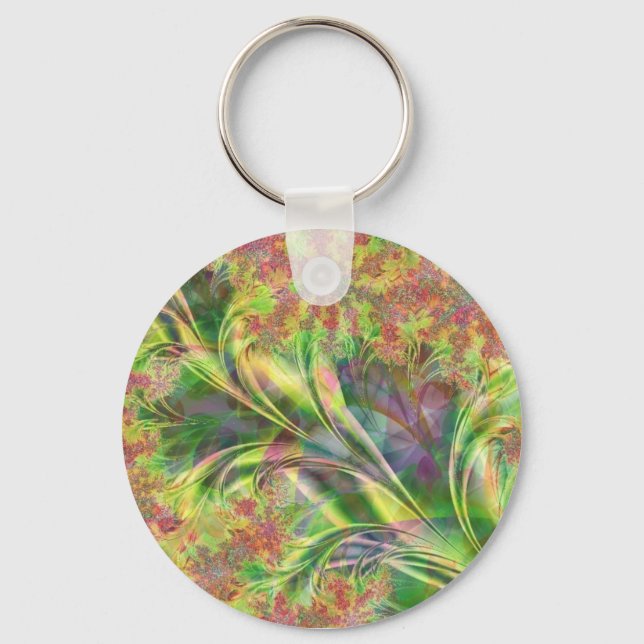 Psychedelische Schlüsselkette Schlüsselanhänger (Vorderseite)