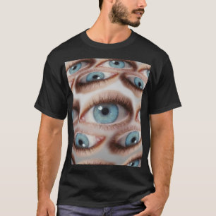 Psychedelische Sicht: Abstrakte AugenIllusion T-Shirt