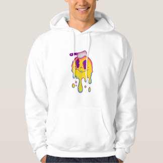 Psychedelische Smiley-Tropfen-Männer Hoodie
