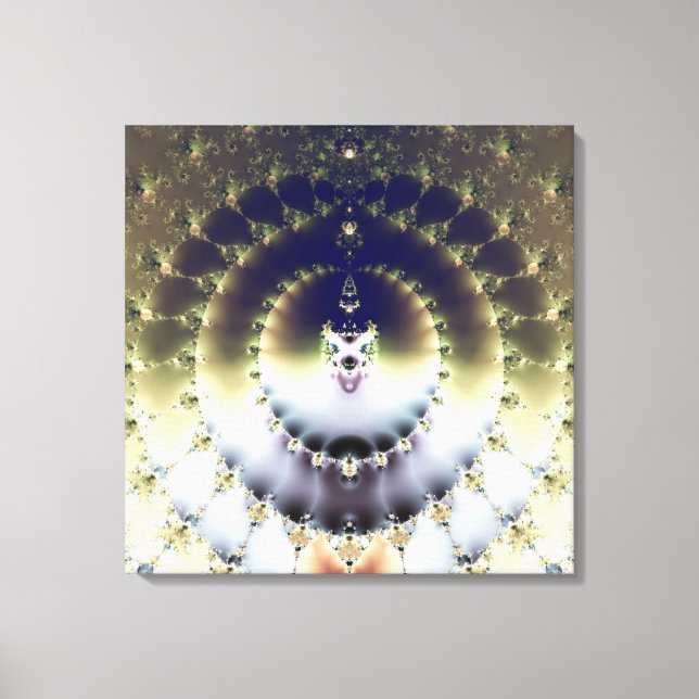 Psychedelische Sonne Leinwanddruck (Vorderseite)