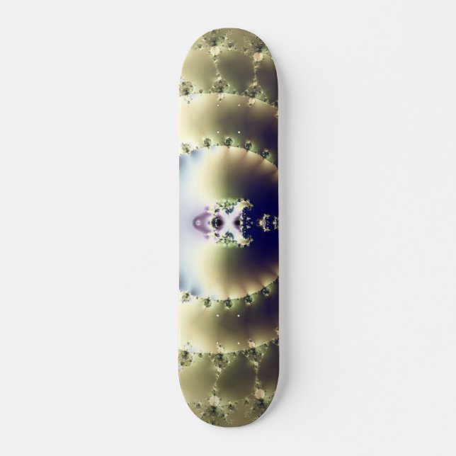 Psychedelische Sonne Skateboard (Vorne)