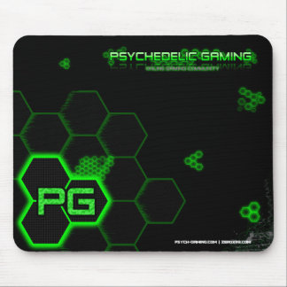 Psychedelische Spiel-Mausunterlage Mousepad