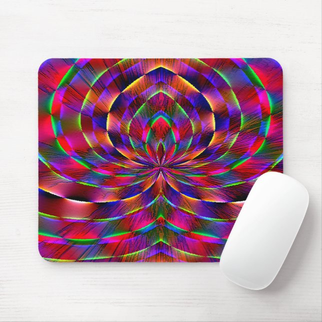 Psychedelische Spinne....... Mousepad (Mit Mouse)