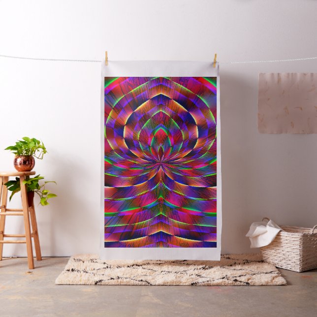 Psychedelische Spinne...... Stoff (Beispiel)