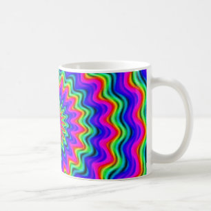 Psychedelische Spiral-Tasse Kaffeetasse