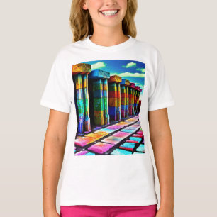 Psychedelische Steine T-Shirt