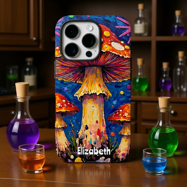 Psychedelische Sternexplosion Garden Case-Mate iPhone Hülle (Von Creator hochgeladen)