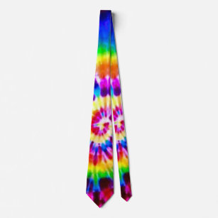 Psychedelische Supernova-Krawatten-Seide-Krawatte Krawatte