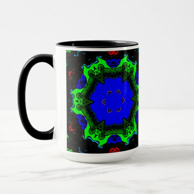 Psychedelische Tasse (Links)
