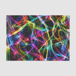 Psychedelische Trance Art Seidenpapier