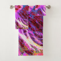 Psychedelische Trippy Rainbow Colors Hibiskus Blum