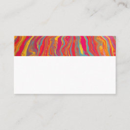 Psychedelische Visitenkarte