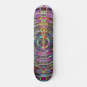 Psychedelische Wellen Skateboard