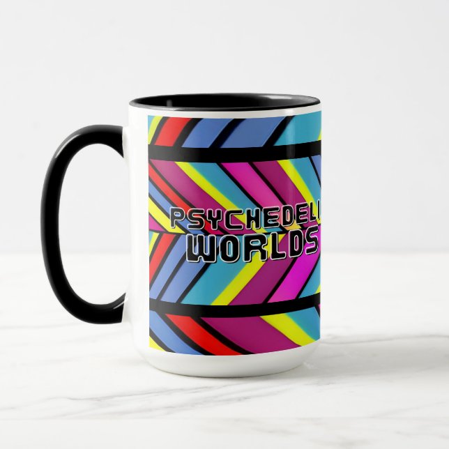 Psychedelische Welten Tasse (Links)