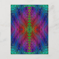 Psychedelische Zeit Warp von SD. Kelley