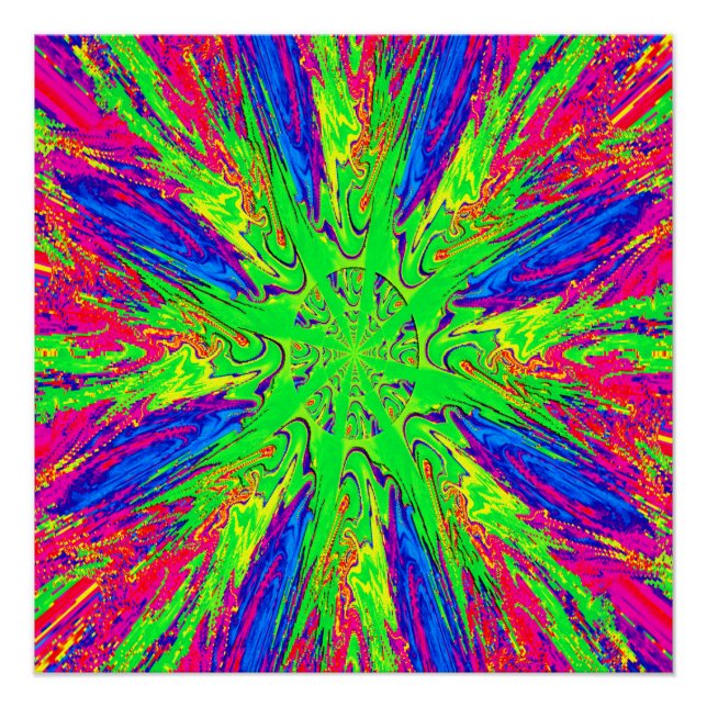 Psychedelische Zeiten... Poster (Vorderseite)