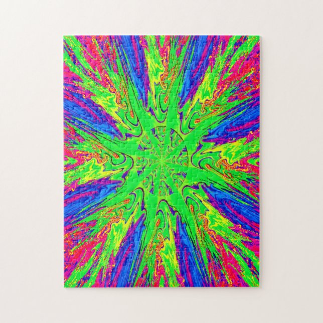 Psychedelische Zeiten... Puzzle (Vertikal)