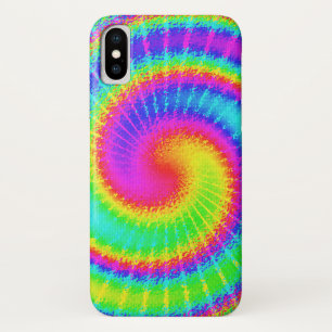 Psychedelischer 70er Retro gefärbte KrawatteHippie Case-Mate iPhone Hülle