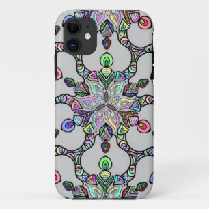 Psychedelischer abstrakter Fall durch Autismom Case-Mate iPhone Hülle