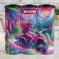 Psychedelischer ATV: Lebhafte Bergfahrt