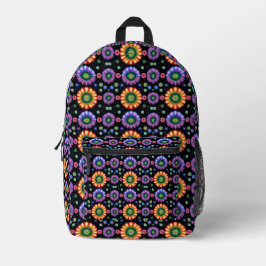 Psychedelischer Burst Bedruckter Rucksack