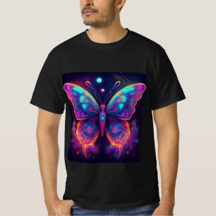 Psychedelischer Butterfly-T - Shirt