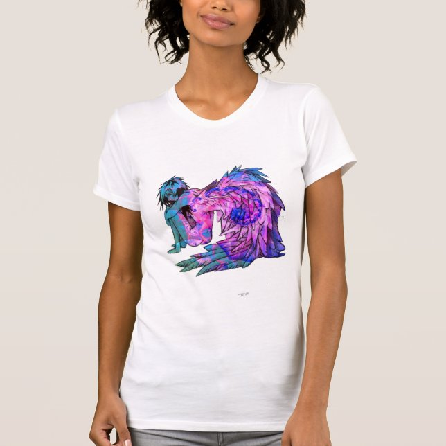 Psychedelischer Engel T-Shirt (Vorderseite)