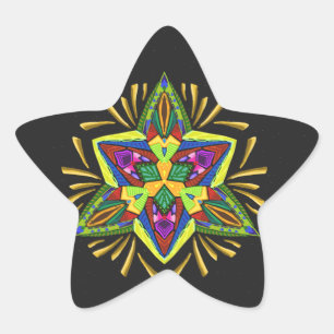 Psychedelischer Flash ~Christmas~ Sticker