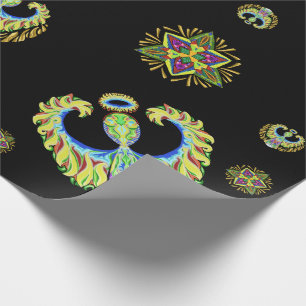 Psychedelischer Flash ~Christmas~ Wrapping Paper Geschenkpapier