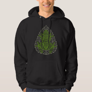 Psychedelischer Frosch Hoodie