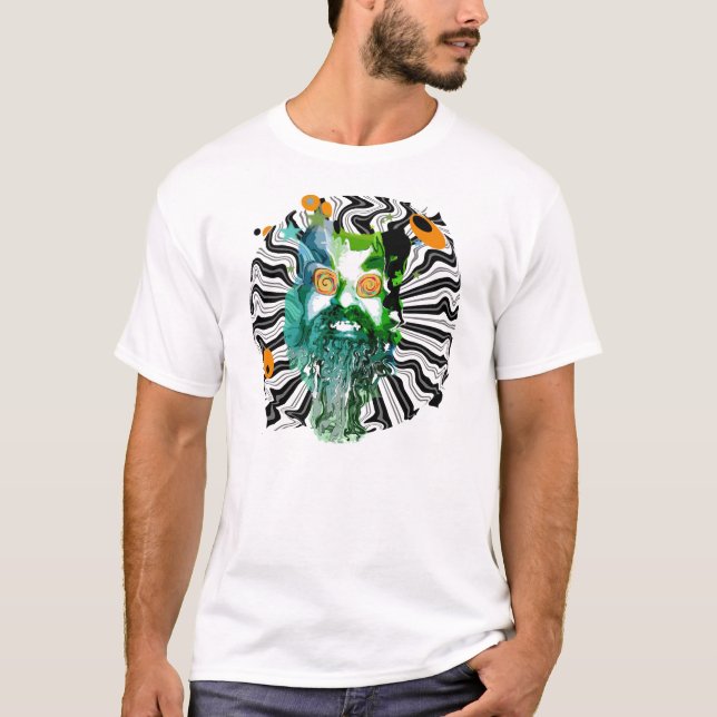 psychedelischer Gehirnwäsche T - Shirt (Vorderseite)